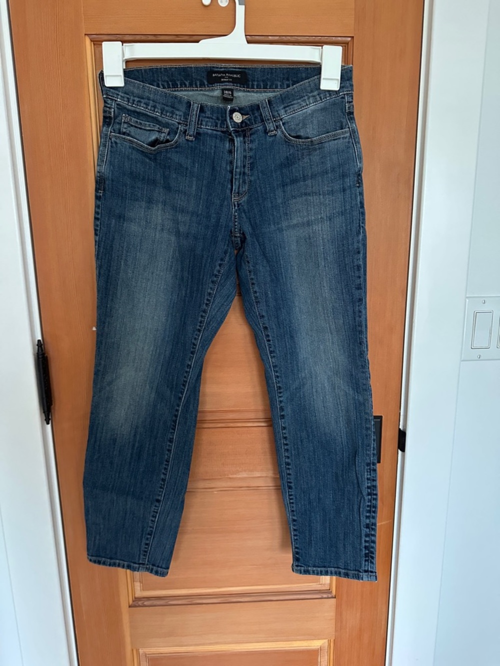 Banana Republic Skinny Fit cropped jeans  - Dark Blue